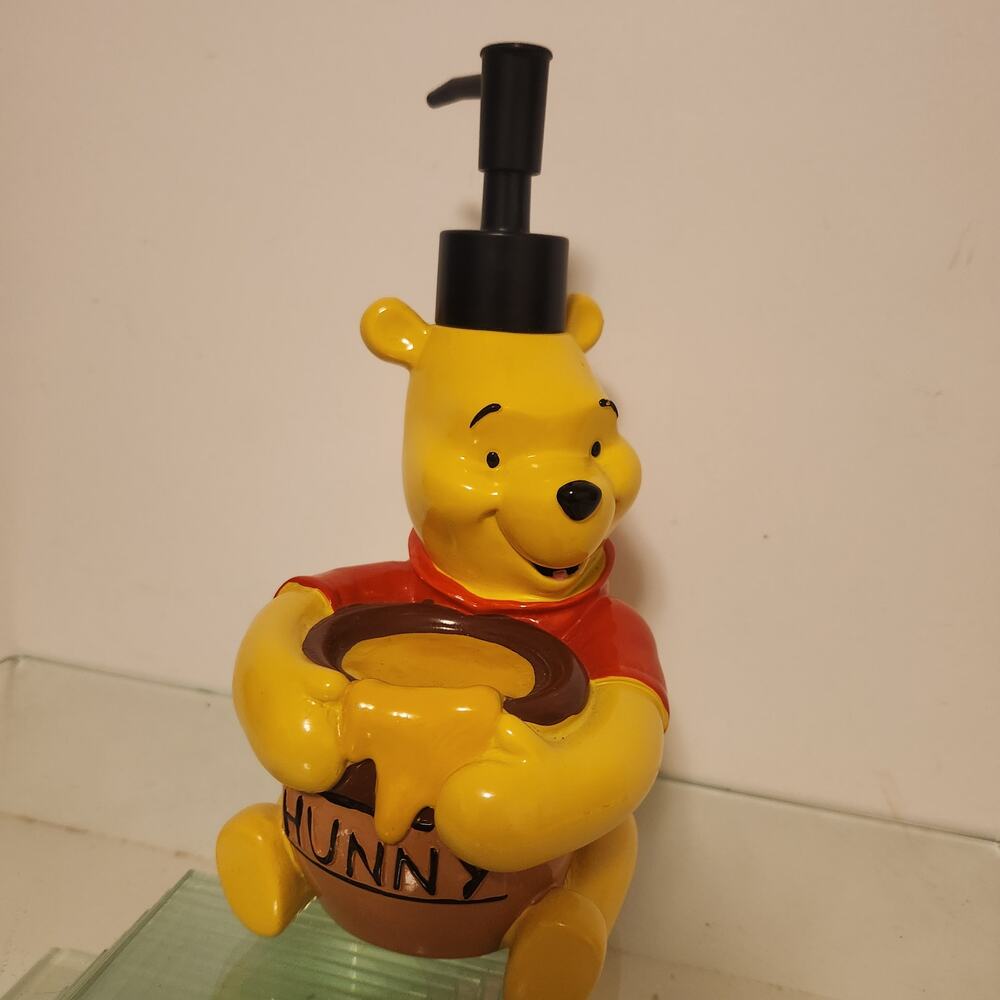 Winnie The Pooh Honey Pot Lotion/Soap Dispenser Resin